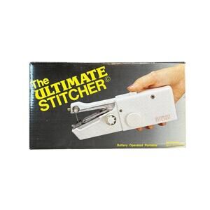 The Ultimate Stitcher Vintage Battery Operated Handheld Sewing Machine NEW